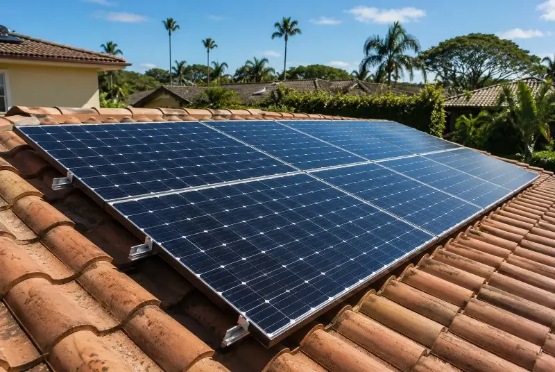 Installation de panneaux solaires à Vallières-sur-Fier
